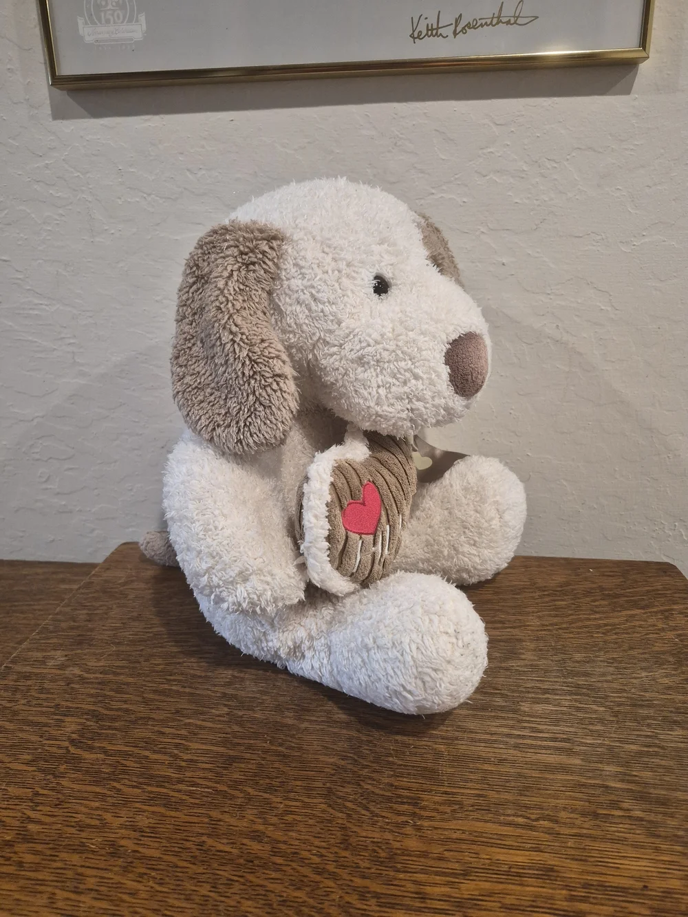 Dan Dee Collector's Choice Valentine's Puppy Dog Plush Stuffed Animal 12